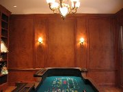 Craps table back view