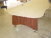 wood top of table