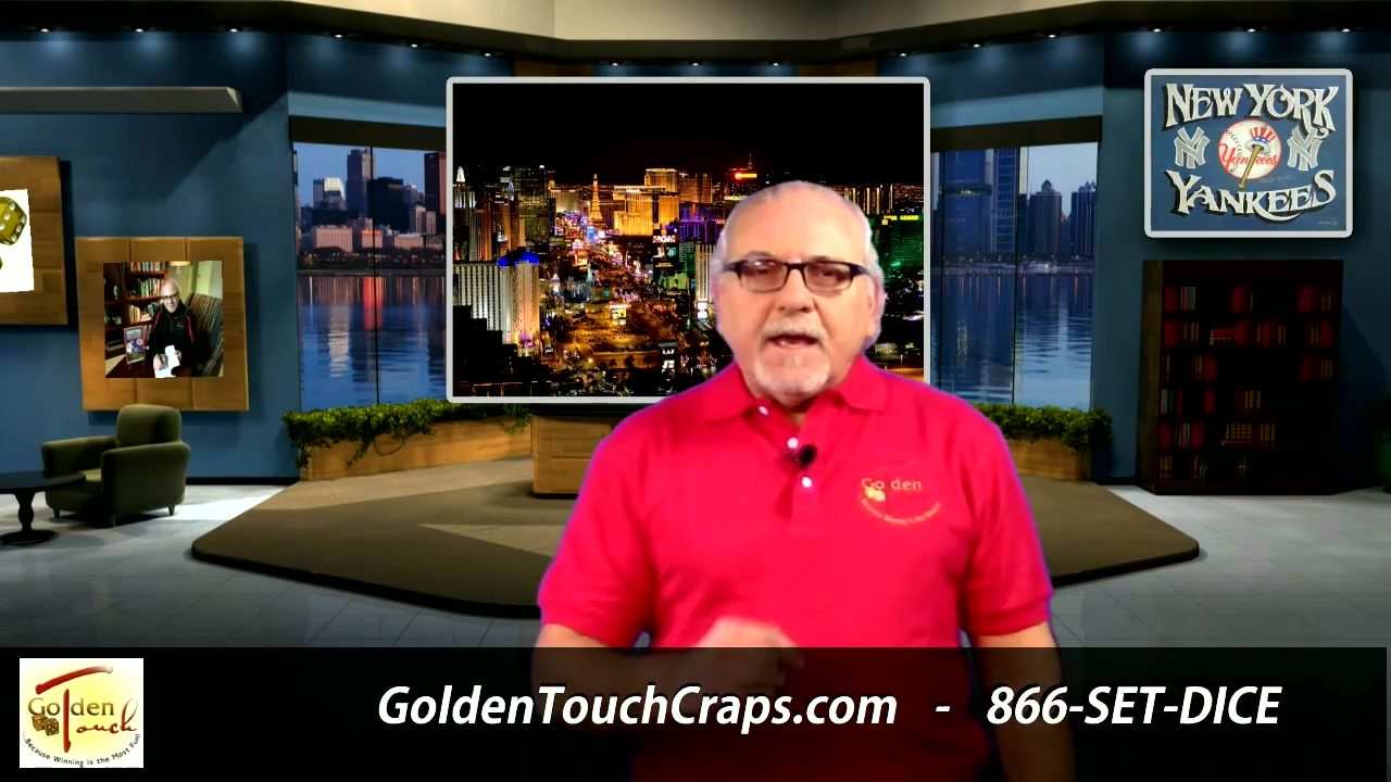 Dominic "The Dominator" LoRiggio previewing the Atlantic City craps seminar